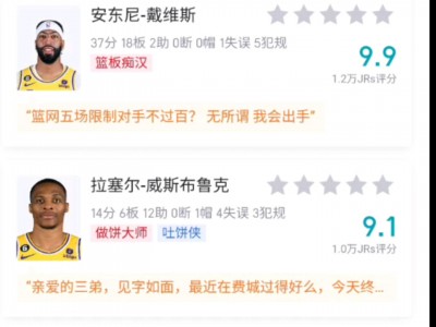 江南体育-NBA比赛：湖人击败篮网，浓眉砍下30分